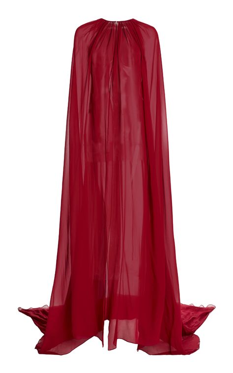 Silk Cape, Restless Sleepers, Cocoon Coat, Monique Lhuillier, Buy Dress, Fashion Advice, Moda Operandi, Red Formal Dress, Fashion Collection