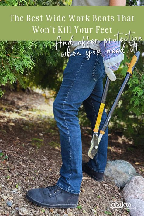 Traditional work boots are extremely stiff, heavy, and heeled. While this may protect you in the short term, it can cause real damage to your feet over time. But if you need protection what choice do you have? A few, it turns out. Here we examine how the anatomical, wide toe box and natural feel of a barefoot work boot offers a better alternative for your feet than the traditional options.  #BarefootWorkBoots #WideWorkBoots #BarefootBoots #BarefootShoes #WorkBoots #HealthyFeet #AnyasReviews Best Barefoot Shoes, Barefoot Boots, Foot Exercises, Steel Toe Shoes, Steel Toe Boots, Minimalist Shoes, Work Boot, Barefoot Shoes, Wide Boots