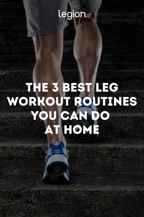 The 3 Best Leg Workout Routines You Can Do at Home Looking for challenging, effective, at-home leg workout routines? Whether you have dumbbells, bands, or just your bodyweight, this article is for you. https://bit.ly/3dDNvYu Daily Leg Workout At Home, Leg Workout At Home For Men, At Home Leg Workout For Men, Home Leg Workout Men, Leg Workout Men, Leg Workout Routines, Leg Workout For Men, Leg Exercises At Home, Leg Workouts For Men