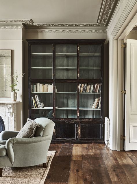 Timeless Interior Design — Emma Milne Interiors African Decor Living Room, Victorian Renovation, Timeless Interior Design, Joinery Design, Antique Cupboard, Room Extensions, Bookcase Styling, Timeless Interior, Room Library