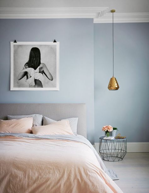 Stylish Grey Bedroom Ideas: The Best Grey Bedroom Ideas & Inspiration Blue Gray Bedroom, Love Warriors, Bedroom Walls, Grey Bedroom, Bedroom Color Schemes, Grey Flooring, Gray Bedroom, Trendy Bedroom, Wood Bedroom