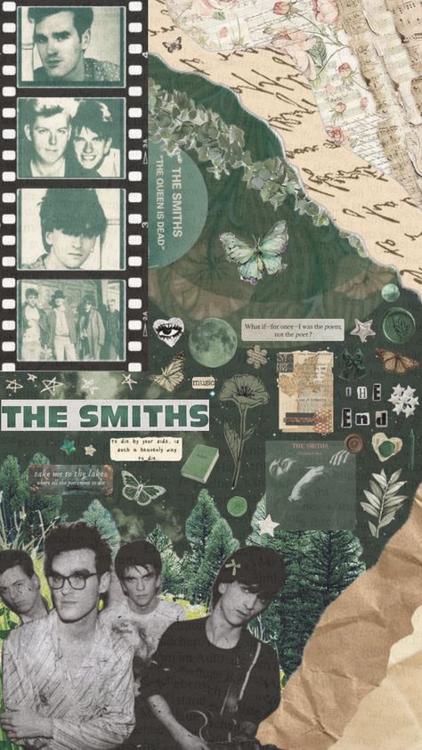 the smiths ⋆｡˚ ⋆* #wallpaper #aesthetic #thesmiths #thesmithsalbum #thequeenisdead #green #greenaesthethic #music #band #nature #lyrics #80s The Smiths Aesthetic Wallpaper, Nature Lyrics, Smiths Wallpaper, The Smiths Wallpaper, Smiths Aesthetic, The Smiths Aesthetic, The Smiths Lyrics, The Queen Is Dead, 90s Rock