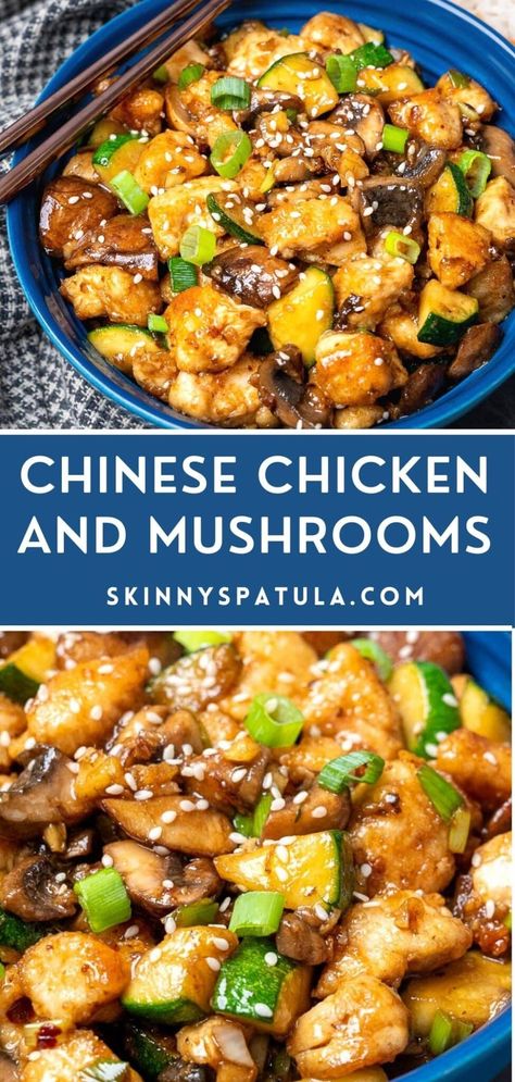 Chinese Chicken With Mushrooms, Asian Mushroom Chicken, Chicken Mushroom Stir Fry Recipes, Chinese Mushroom Chicken Recipes, Mushroom Chicken Recipes Panda Express, Teriyaki Chicken And Mushrooms, Asian Chicken And Mushroom Recipes, Asian Chicken Mushroom Recipes, Chinese Chicken And Mushrooms