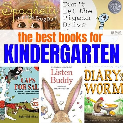 Books For Kindergarten Read Aloud, Reading List For Kindergarten, Best Read Aloud Books For Kindergarten, Kindergarten Read Aloud Books, Best Kindergarten Read Alouds, Best Read Alouds For Kindergarten, Kindergarten Read Alouds And Activities, Kindergarten Books To Read, Chapter Books For Kindergarten