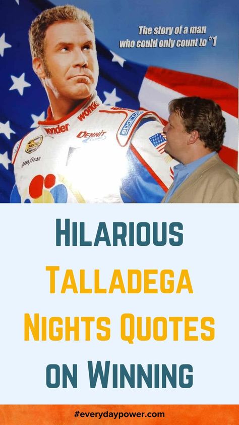 These hilarious Talladega Nights quotes will make you feel like a winner. Talladega Nights Birthday, Quotes On Winning, Talladega Nights Quotes, Shake And Bake, Talladega Nights, Winning Quotes, Ricky Bobby, Annual Review, Senior Quotes