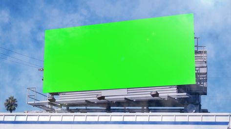 Green screen. Billboard on the street Stock Footage #AD ,#Billboard#screen#Green#Footage Billboard Green Screen, Green Screen Photography, Screen Photography, Pop Up Banner, School Computers, Street Stock, Green Background Video, Green Screen, Green Background