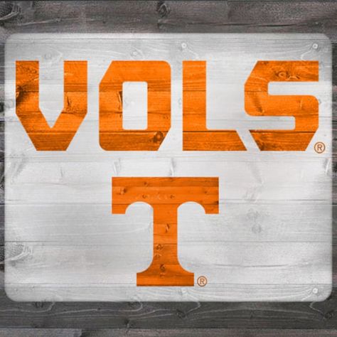 Add a unique, new item to your collection of tailgate merchandise with this Tennessee Volunteers Tailgater Stencil Kit! Patriotic Garden Flag, Tennessee Volunteers Football, Tailgate Gear, Tiki Totem, Tennessee Vols, Tennessee Football, Eco Friendly Paint, Flag Banners, School Logo