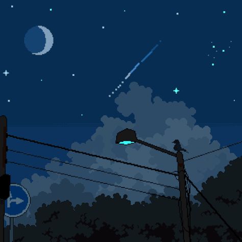 8 Bit Gif Pixel Art, Pixel Moon Gif, Blue Pixel Art Icon, Rainy Pixel Art, 8 Bit Animation, Pixel Art Background Gif, 8bit Animation, 8bit Gif, Pixel Moon