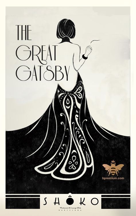 Art Deco The Great Gatsby, Old Hollywood Illustration, Gatsby Artwork, The Great Gatsby Poster, 1920s Art Deco Posters, The Great Gatsby Art, Great Gatsby Poster, Gatsby Poster, Vintage Fashion Quotes