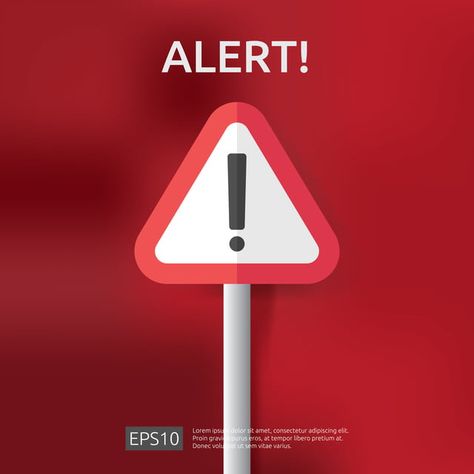 Alert Sign, Internet Icon, Newborn Feeding, Exclamation Mark, Amber Alert, Internet Safety, Best Vpn, Fire Signs, School Of Medicine