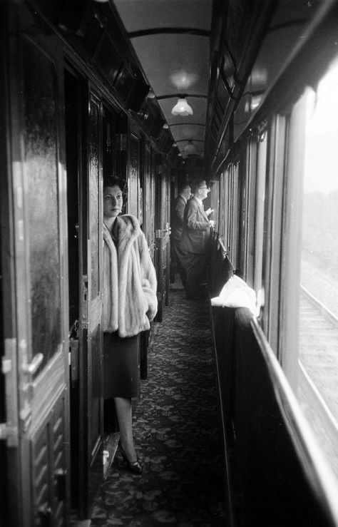 Simplon-Orient Express 1950 Orient Express Train, Simplon Orient Express, The Orient Express, Luxury Train, Orient Express, Vintage Train, Life Pictures, Train Tracks, Monochrome Photography