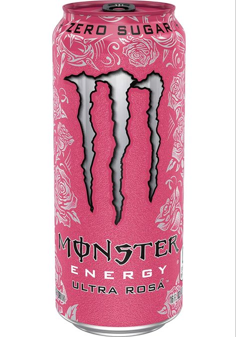 Monster The Drink, Monsters Energy Drink, Gf Basket, Monster Ultra Rosa, Monster Energy Flavors, Pink Monster Energy, Cutecore Posters, Monster Flavors, Monster Ultra