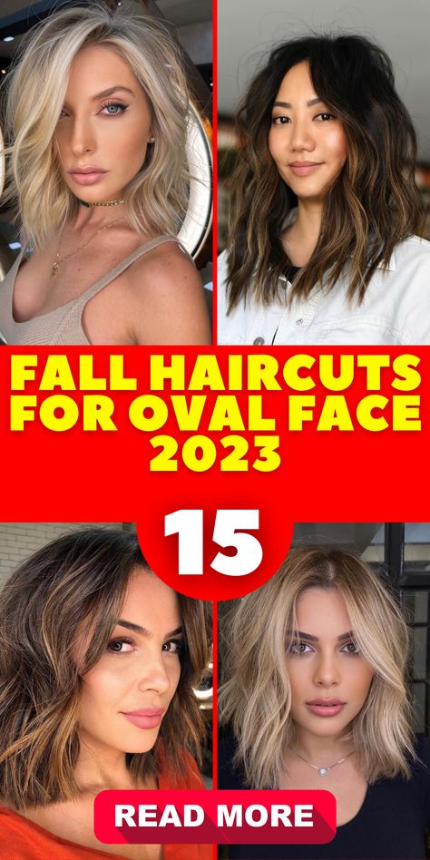 Haircuts For Oval Faces 2023, 2023 Hair Trends For Oval Face, Hair Styles For Long Oval Face, Short Hair For Face Shape, Haircuts For Long Oval Faces For Women, Medium Hairstyles For Oval Faces, Hair Lengths For Oval Face Shape, Hair Styles For An Oval Shaped Face, Collarbone Length Hair Oval Face