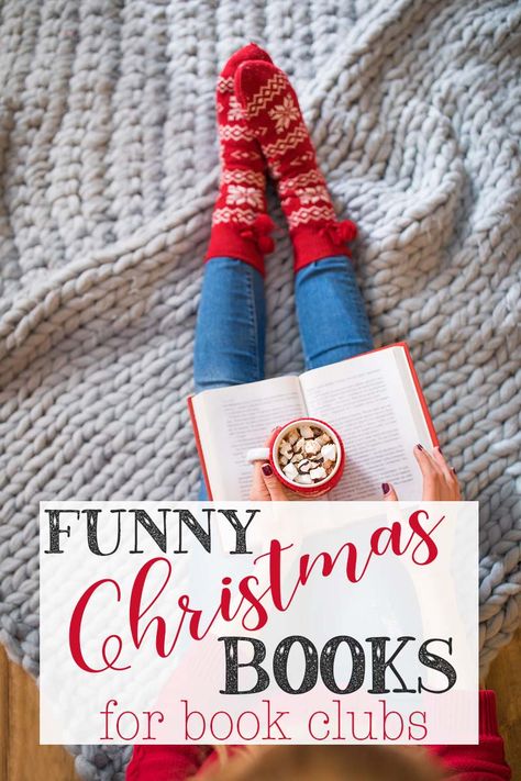 Christmas Book Club Food, Christmas Books For Adults 2022, Christmas Reads For Adults, Middle Grade Christmas Books, Winter Books For Adults, Christmas Books For Book Club, Books To Read At Christmas, Books And Booze Christmas Party, Christmas Book List