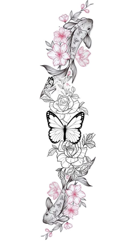 Unique Half Sleeve Tattoos, Cute Thigh Tattoos, Arm Sleeve Tattoos For Women, Half Sleeve Tattoos Drawings, Cute Hand Tattoos, Herz Tattoo, Pretty Hand Tattoos, Tattoos For Women Half Sleeve, Black Girls With Tattoos