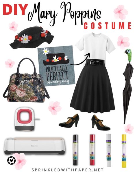 Mary Poppins Halloween costume. Perfect for all ages Mary Poppins DIY costume. The perfect teacher Hallmark costume Mary Poppins Diy Costume, Easy Mary Poppins Costume, Diy Mary Poppins Costume, Mary Poppins Halloween, Mary Poppins Halloween Costume, Mary Poppins Costume, Teacher Halloween Costumes, Teacher Halloween, Teachers Halloween