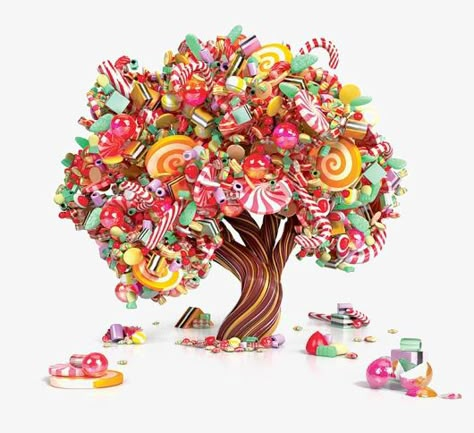 candy,Sweets,Candy Tree,Trees illustration,fruit candy Candy Trees, Candy Tree, William Wordsworth, 귀여운 음식 그림, Splendour In The Grass, Candy House, Candy Art, Fairy Friends, Writing Poems