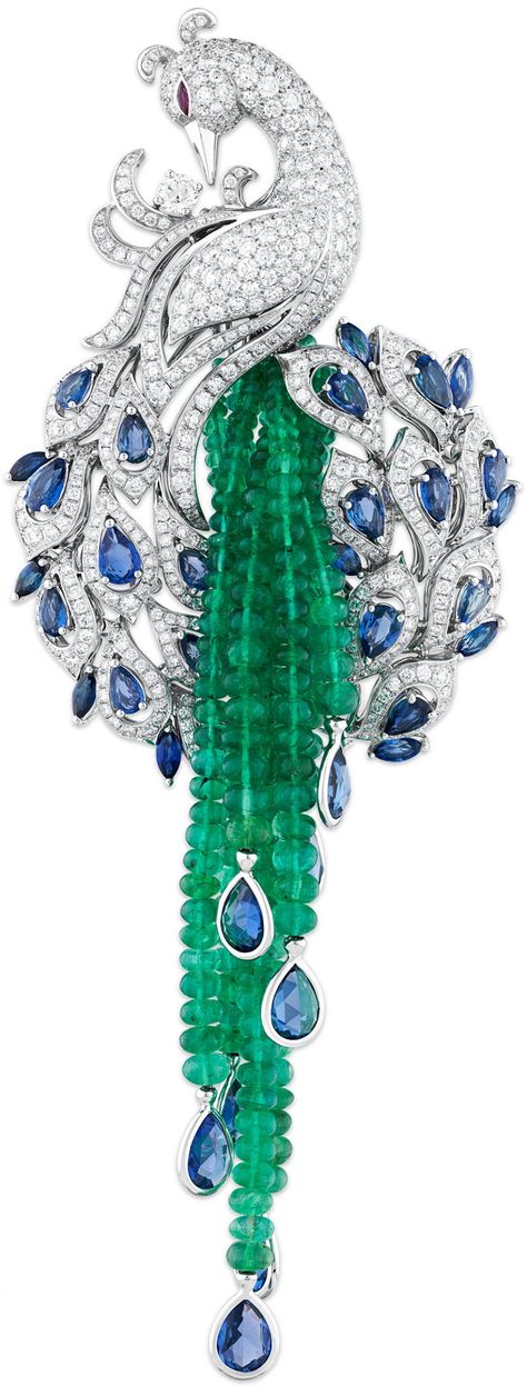 Jeanne Toussaint, Peacock Bracelet, Jewelry Animals, Cartier Vintage, Peacock Ring, Peacock Jewelry, Peacock Colors, Diamond Fashion Jewelry, 3d Jewelry