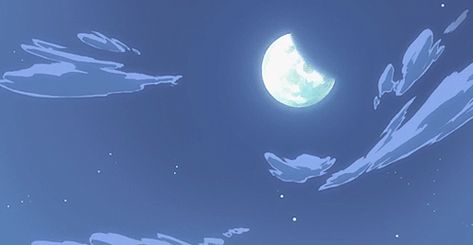 night sky🍡 Casa Anime, Gif Background, Animated Banners, Film Horror, Banner Gif, Blue Anime, Anime Gifs, Lukisan Cat Air, Kakashi Hatake