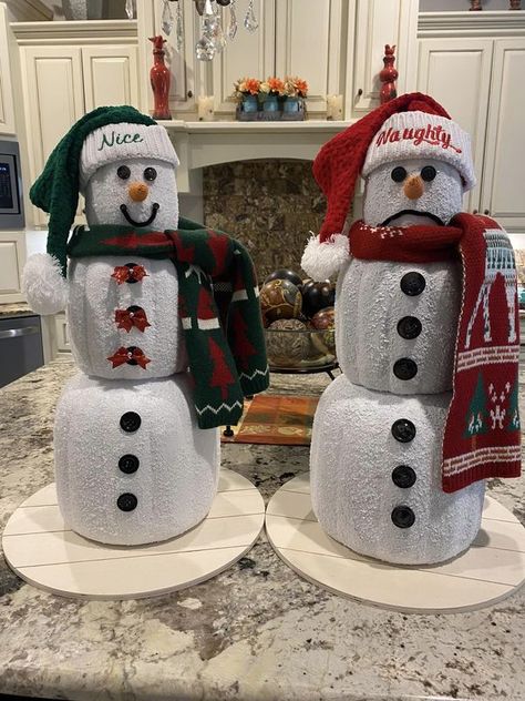 Dollar Tree Crafts & DIY with Instructions! + Freebies! 🥳 | Just finished my stackable pumpkin snowman couple | Facebook Pool Noodle Snowman, Dollar Tree Pumpkin Snowman, Stackable Pumpkin Snowman, Dollar Tree Stacked Pumpkins Ideas, Dollar Tree Snowman Crafts, Dollar Tree Stacked Pumpkins, Dollar Tree Crafts Diy Christmas Decor, Stackable Snowman, Stackable Pumpkins