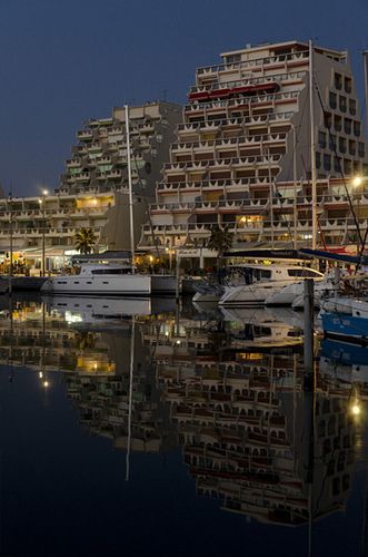 Port de La Grande Motte | Flickr - Photo Sharing! La Grande Motte, Mid Mod, Multi Story Building, Porsche, Photo Sharing, Hotel, Building