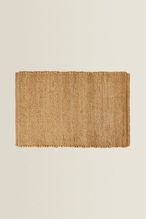 BRAIDED JUTE DOORMAT - Light beige | ZARA United Kingdom Jute Doormat, Light Beige, Door Mat, Braids, The Unit