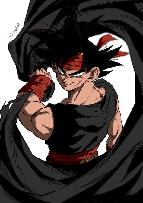 Crédito/Credit by: @LovelyBada on twitter Link (Visitar/visit) Evil Goku, Black Goku, Twitter Link, Goku Vs, Dbz Art, Goku Super, Jojo's Bizarre Adventure Anime, Goku Black, Dragon Ball Super Manga