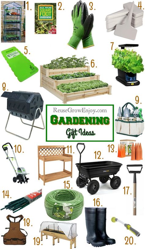 Gardening gifts, stuck on where to start? Ever needed to buy that special gardener a gift, but you are not a gardener so you are at a loss as to what to get? Well, that is where this gardening gifts list comes in! Plus I have a clickable shopping image in my post! Gardening Gift Basket Diy, Gifts For Gardeners Men, Gardening Gift Basket Ideas, Gardening Gift Ideas, Garden Gift Ideas, Gardening Gift Set, Sunshine Committee, Gardener Gifts, Gardening Products