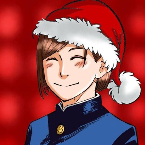 Nobara Christmas Pfp, Jjk Christmas, Squad Pfp, Jjk Icons, Kugisaki Nobara, Anime Lock Screen Wallpapers, Anime Lock Screen, Nobara Kugisaki, Anime Christmas