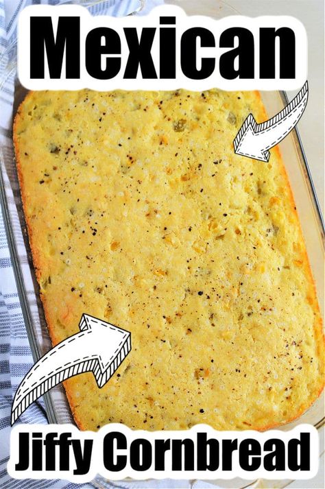 Jiffy Mexican Cornbread, Chili Meatloaf, Cornbread Casserole Jiffy, Mexican Cornbread Jiffy, Easy Mexican Cornbread, Creamed Corn Cornbread, Jiffy Recipes, Mexican Cornbread Casserole, Mexican Cornbread Recipe