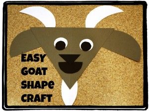 Three Billy Goats Gruff Craft Use to review shapes and discuss whole and part relationships. G Is For Goat, G Activities, Letter G Crafts, Letter G Activities, Shapes Craft, Farm Theme Preschool, Billy Goats Gruff, Farm Animal Crafts, Goat Head