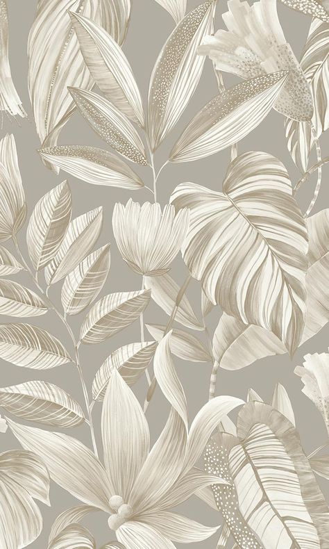 Walls Republic introduces our new wallpaper, the Tropical Jungle Leaves wallpaper. This wallpaper is a a lush and vibrant addition to transform your living spaces into a tropical paradise. This wallpaper features a mesmerizing array of lush jungle foliage, including palm leaves, ferns, and exotic plants, creating a captivating and immersive backdrop for any room. The rich green hues and intricate detailing of this wallpaper bring the beauty of the tropics into your home, making it an ideal choice for those who seek to infuse their space with natural charm and tranquillity. Whether you're looking to create a tropical-themed accent wall or transform an entire room, this wallpaper adds a touch of exotic elegance to any interior. Redecorate your place now and turn it into a tropical haven. Beige Wallpaper Leaves, Light And Airy Mood Board, Wallpaper Aesthetic For Room, Aesthetic Wallpaper For Room, Green Wallpaper Room, Cream Colored Wallpaper, Classy Phone Wallpapers, Wallpaper For Room Walls, Wallpaper For House