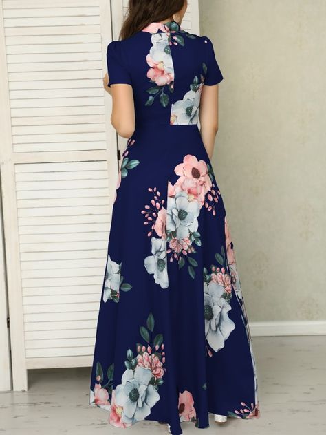 Tie Waist Maxi Dress, Maxi Outfits, Formal Dresses Short, Formal Dresses For Weddings, African Print Fashion Dresses, Maxi Dress Online, Print Shorts, Short Wedding Dress, Floral Print Shorts