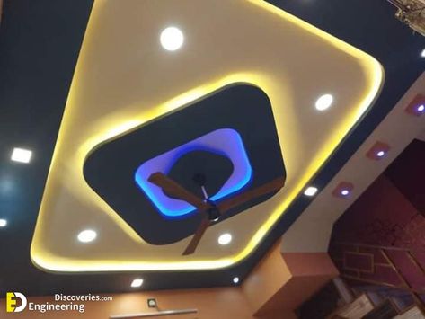 बेडरूम डिजाइन, Pop Design For Roof, Drawing Room Ceiling Design, Pop Design For Hall, Simple False Ceiling Design, Luxury Ceiling Design, Bedroom Pop Design, Gypsum Ceiling Design, Simple Ceiling Design