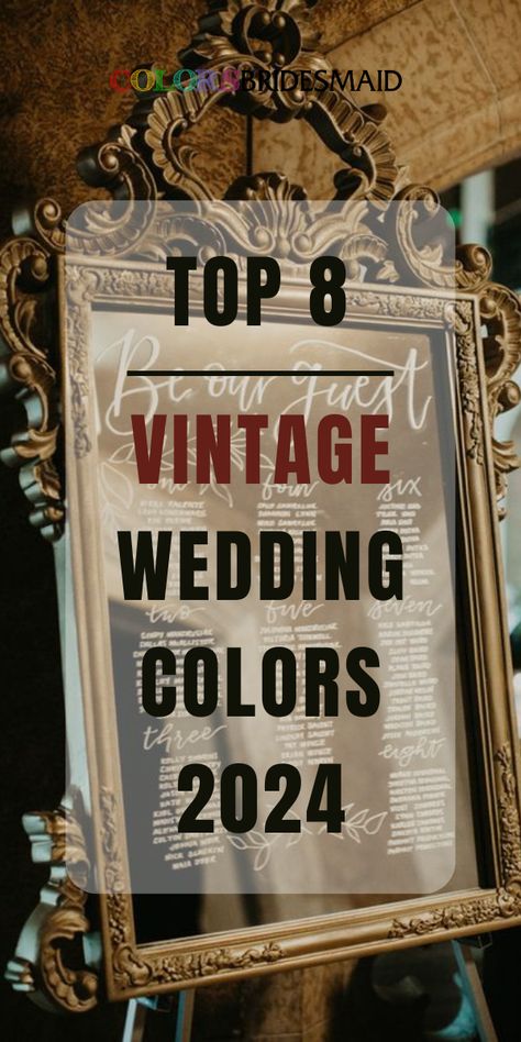 Hottest 2024 Wedding Colors and Trends for Bride-to-be - ColorsBridesmaid Wedding Themes Colors 2025, 2025 Fall Wedding Colors, Nye Wedding Colors, Wedding Colors For February, Fall Wedding Colors 2024, Trending Wedding Colors 2024, Fall 2025 Wedding Colors, Wedding 2025 Colors, Unique Fall Wedding Colors