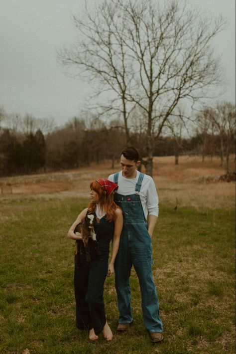 Goat Photoshoot, Farmer Couple, Vibe Photoshoot, Prenup Outfit, Farm Couple, Farm Photoshoot, Couple Shooting, Men And Babies, Backyard Farm