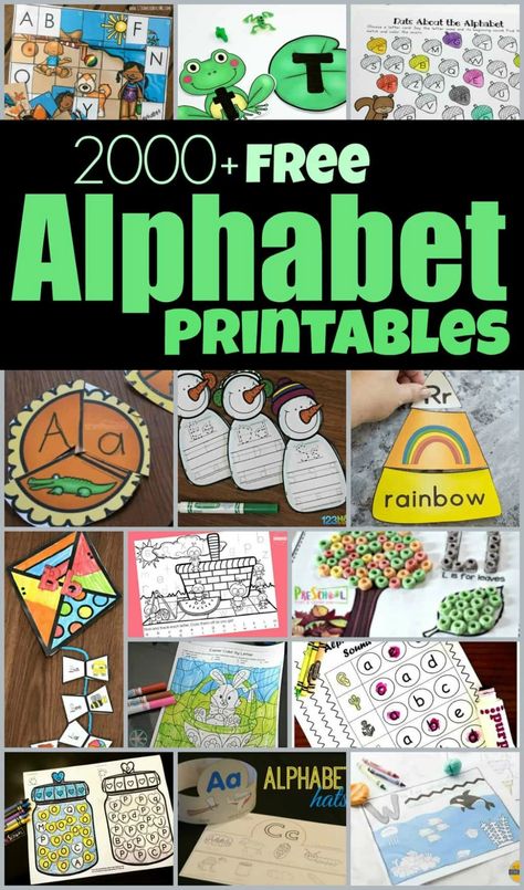 Letter Identification Worksheets, Letter Games For Kids, Letter Recognition Kindergarten, Abc Order Worksheet, Free Alphabet Printables, Letter Recognition Games, Tracing Alphabet, Letter Recognition Worksheets, Alphabet Activity