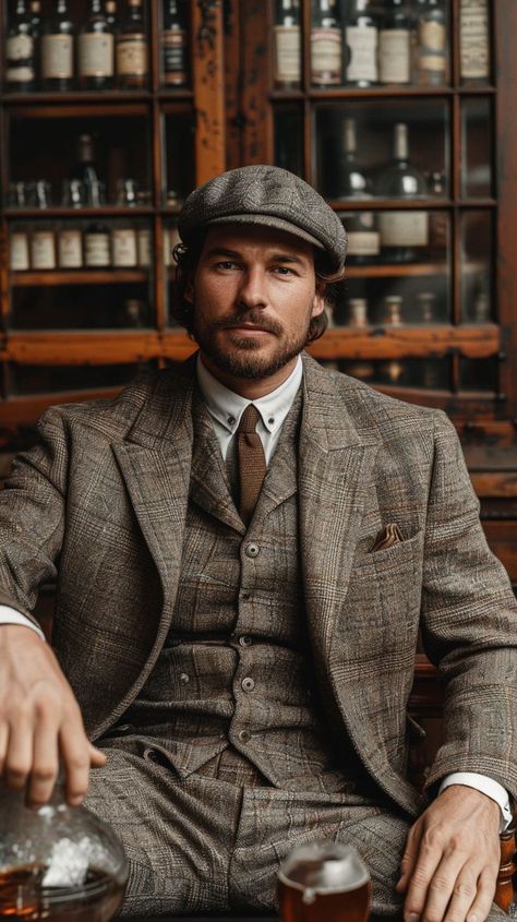 Dark Characters, Tomboy Outfit Ideas, Masculine Outfits, Country Gentleman, British Style Men, Dapper Mens Fashion, Unique Clothes, Tweed Jackets, Gentleman Aesthetic