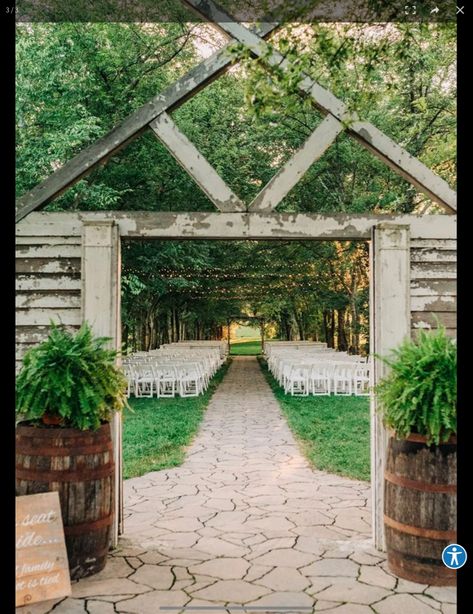 Event Venue Design, Goth Garden, Country Wedding Venues, Backyard Reception, Lovers Lane, Farm Wedding Venue, Dream Wedding Venues, Cut Flower Garden, Outdoor Wedding Decorations