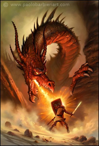 Dragon And Knight, Dragon Breathing Fire, Dragon Medieval, Dragon Tales, Mythical Dragons, Dragon Artwork Fantasy, Fire Breathing Dragon, Fire Breathing, Cool Dragons