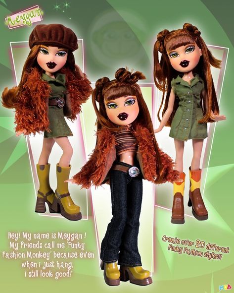 Bratz Meygan, Bratz Yasmin, Doll Therapy, Bratz Doll Outfits, Bratz Girls, Bratz Inspired Outfits, Doll Aesthetic, Dream Doll, Doll Photography