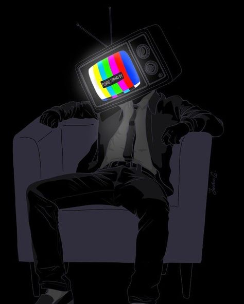 Pin on Obrazy Tv Head Character, Dude Aesthetic, Tv Head, The Rules, I Hope, Tv, Art