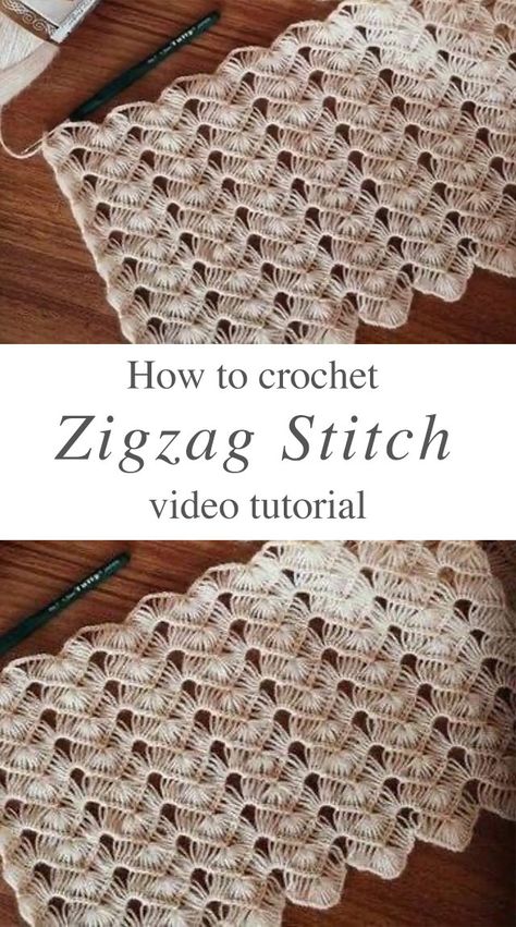 Pike Stitch Crochet, Pretty Stitches Crochet, Zigzag Stitch Crochet, Flowy Crochet Stitch, Crochet Lace Stitches Patterns, Lace Stitches Crochet, Crochet Lace Design, Textured Stitches Crochet, Vintage Crochet Stitches