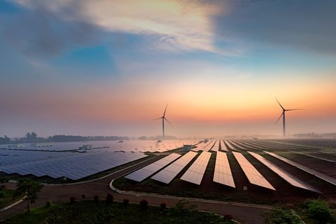 These companies offer low-risk ways to invest in renewable energy. Renewable Energy Projects, Solar Power Plant, Wind Turbines, Energy Industry, Energy Companies, Energy Projects, Wind Energy, Sustainable Energy, Energy System