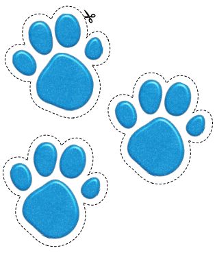 Blues Clues Paw Print, Blue's Clues Birthday Party, 3rd Birthday Boys, First Birthday Cookies, Clue Party, Baby Boy 1st Birthday Party, Teachers Diy, Baby Boy 1st Birthday