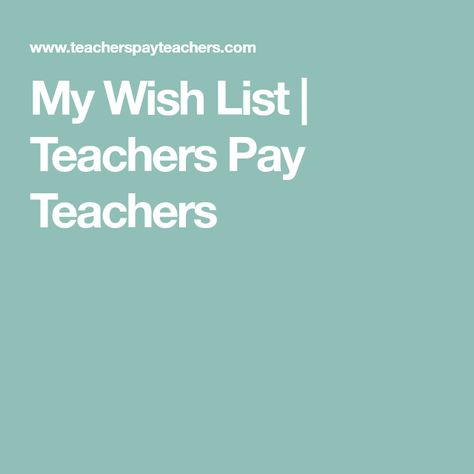 My Wish List | Teachers Pay Teachers Pyp Exhibition, Rti Interventions, Reflective Journal, Disney Classroom, My Wish List, Teaching Techniques, Unit Plan, New Teachers, Printable Poster