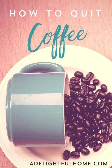 How to quit coffee – This guide lists the benefits of giving up coffee (along with tips to a gentler approach than cold turkey) to help you quit once and for all! #quittingcoffee #coldturkey #coffee How To Quit Coffee, Replace Coffee, Quit Coffee, Coffee Detox, Tlc Diet, Fruit Infused Water Recipes, How To Brew Kombucha, Healthier Alternatives, Infused Water Recipes