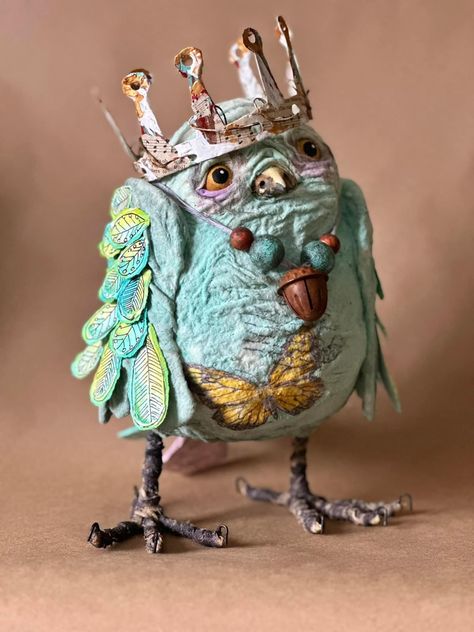 Papier Mache Ideas, Mache Art, Paper Mache Art, Paper Mache Sculpture, Clay Work, Textile Fiber Art, Paper Clay, Soft Sculpture, Cold Porcelain