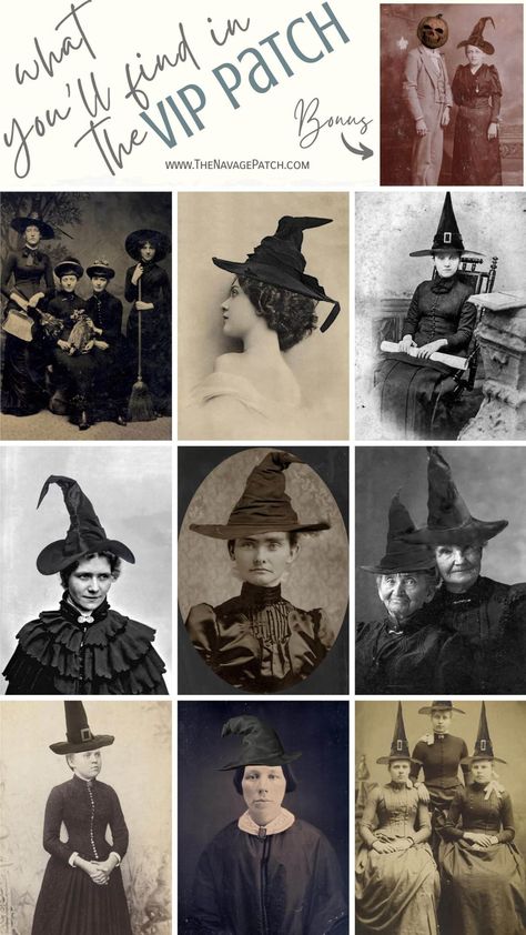 Pictures Of Witches Halloween, Vintage Witch Pictures, Autumn Junk Journal Printables, Witch Wall Art Diy, Free Vintage Halloween Prints, Free Halloween Vintage Printables, Vintage Halloween Prints Free Printables, Halloween Portraits Printable, Free Witch Printables