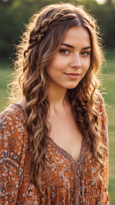 20 Summer Braid Hairstyles: Top Trends for Long, Medium & Short Hair Designer Braids Hairstyles, Wavy Braided Hairstyles, Medium Hair Up, Bridesmaids Hairstyles, Fesyen Rambut, Fall Hair Cuts, Braid Hairstyle, Writing Motivation, Medium Short Hair